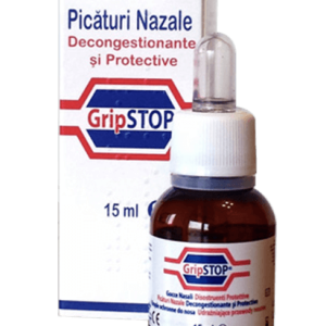 GripStop picaturi nazale, 15 ml, Plantamed