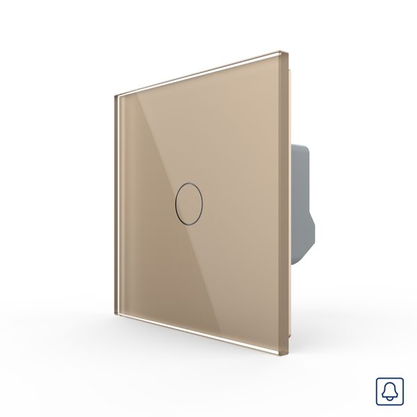 Buton Sonerie cu Touch LIVOLO din Sticla – Serie Noua