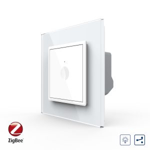 Intrerupator Simplu cu Dimmer, Cap Scara / Cruce, ZigBee cu Touch LIVOLO – Serie Noua
