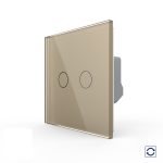 Intrerupator Dublu cu Reset si Contact Uscat LIVOLO – Serie Noua