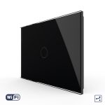Intrerupator Simplu Cap Scara / Cruce Wi-Fi cu Touch LIVOLO, standard italian – Serie Noua