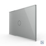 Intrerupator simplu wireless cu touch Livolo din sticla – standard italian