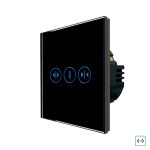 Intrerupator Wi-Fi Draperie cu Touch din Sticla LUXION