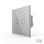 Intrerupator Dublu Wireless si Variator LIVOLO cu Touch Din Sticla – Serie Noua