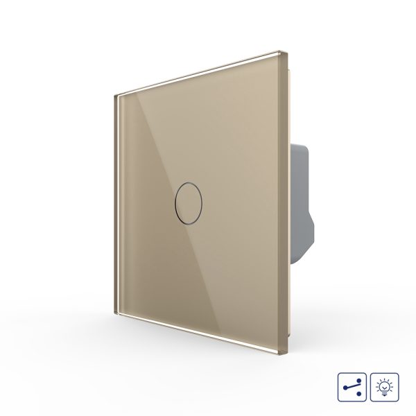 Intrerupator Simplu Cap Scara, Dimmer cu Touch LIVOLO – Serie Noua