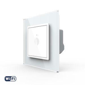 Intrerupator Simplu Wi-Fi cu Touch LIVOLO cu Rama din Sticla – Serie Noua