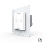 Intrerupator Dublu Cap Scara / Cruce cu Touch LIVOLO – Serie Noua