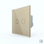 Intrerupator Dublu Cap Scara / Cruce cu Touch LIVOLO – Serie Noua