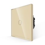 Intrerupator Simplu cu Touch din Sticla LUXION, 500W