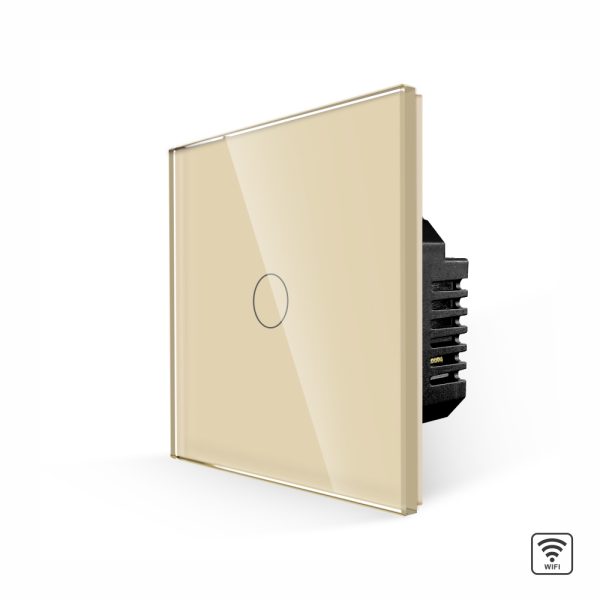 Intrerupator Simplu Wi-Fi cu Touch din Sticla LUXION