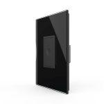 Intrerupator Simplu cu Touch Livolo cu Rama Din Sticla 1M – Serie Noua