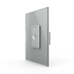 Intrerupator Simplu cu Touch Livolo cu Rama Din Sticla 1M – Serie Noua