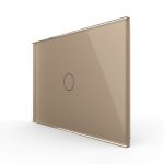 Intrerupator simplu cu touch Livolo din sticla – standard italian