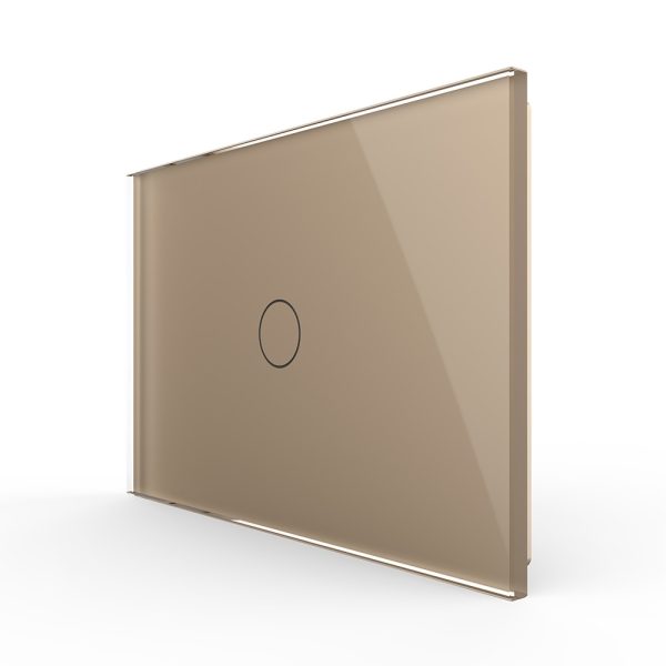 Intrerupator simplu cu touch Livolo din sticla – standard italian