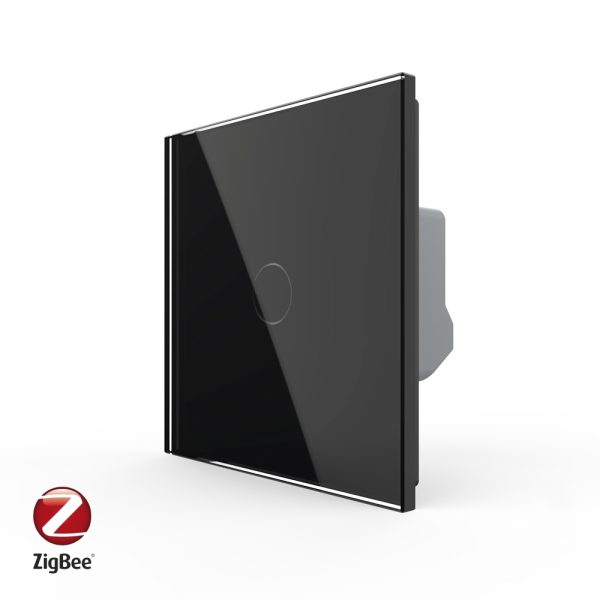 Intrerupator Simplu cu Touch Livolo din Sticla, Zigbee – Serie Noua