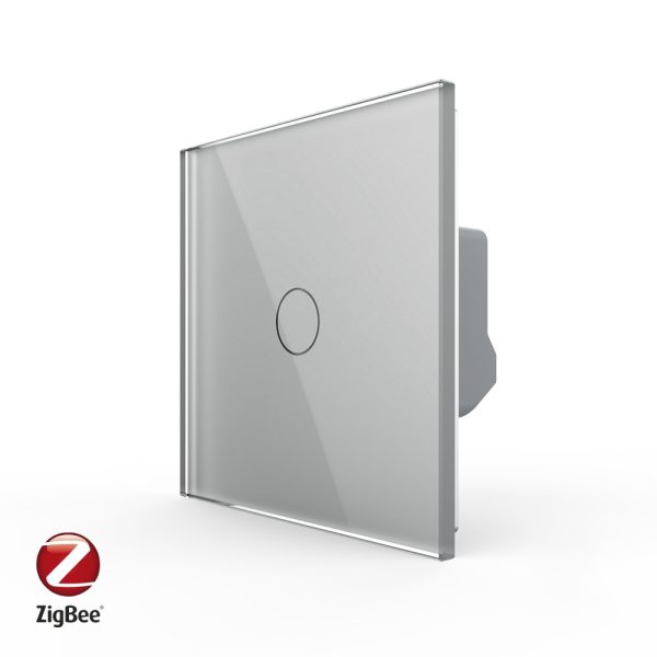 Intrerupator Simplu cu Touch Livolo din Sticla, Zigbee – Serie Noua