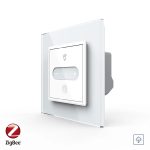 Intrerupator Simplu cu Variator Livolo cu Rama din Sticla, ZigBee – Serie Noua