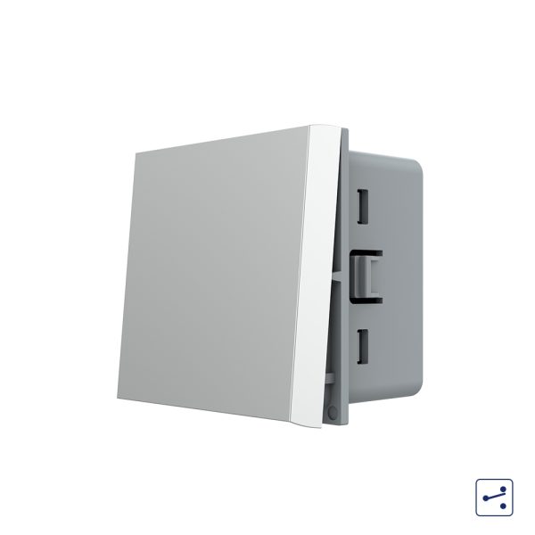 Modul Intrerupator Simplu Mecanic Cap Cruce, 2 Module – Serie Noua