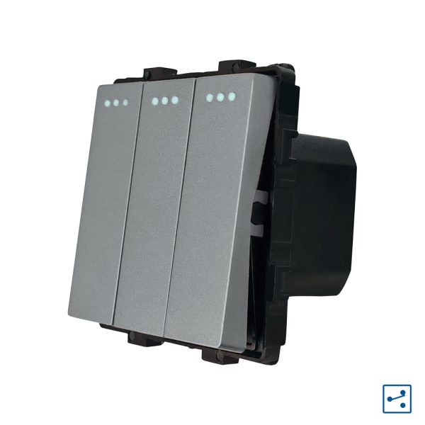 Modul Intrerupator Triplu Cap Scara Mecanic LUXION