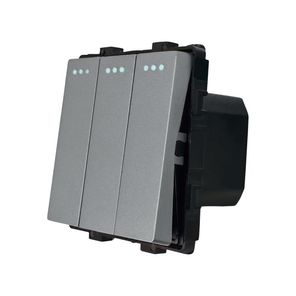 Modul Intrerupator Triplu Mecanic LUXION