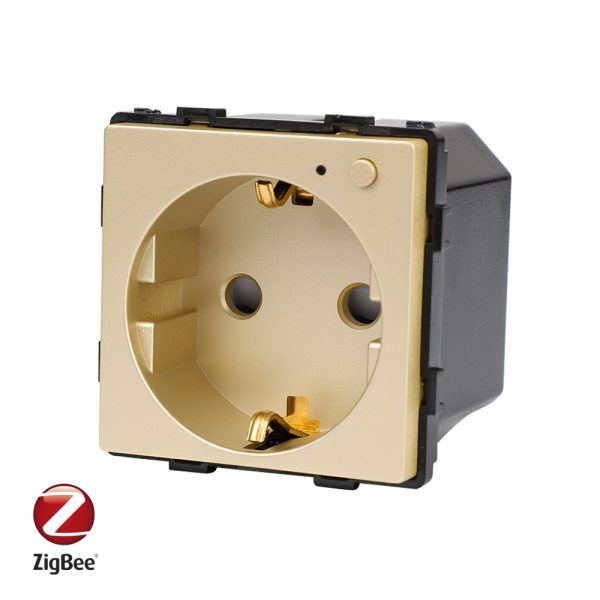 Modul Priza Inteligenta cu Protocol Zigbee Fara Rama Din Sticla LUXION
