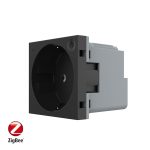 Priza inteligenta pentru perete Livolo ZigBee, Fara rama, 16A, Wi-Fi, Compatibil cu Alexa si Google Home