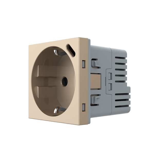 Modul Priza Schuko + USB-C LIVOLO, Standard German – Serie Noua