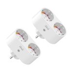 Pachet 2 prize smart Gosund SP211, Control prin aplicatie, Programare, Timer, 3680 W, 16 A