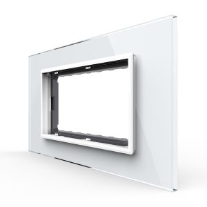 Rama din sticla Livolo standard Italian 4 module – Serie noua