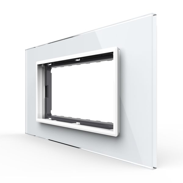 Rama din sticla Livolo standard Italian 4 module – Serie noua