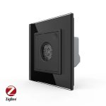 Senzor Control Sunet si Lumini Livolo cu Rama din Sticla, Protocol Zigbee