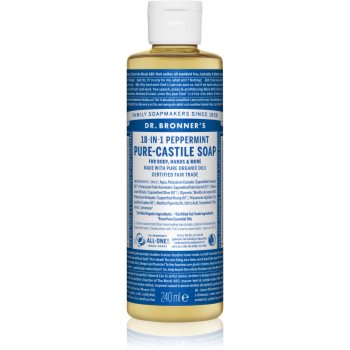 Dr. Bronner’s Peppermint săpun lichid universal