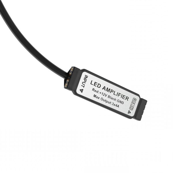Adaptor si amplificator pentru banda LED Sonoff, 24W, Adaptoare UK, UE & USA incluse