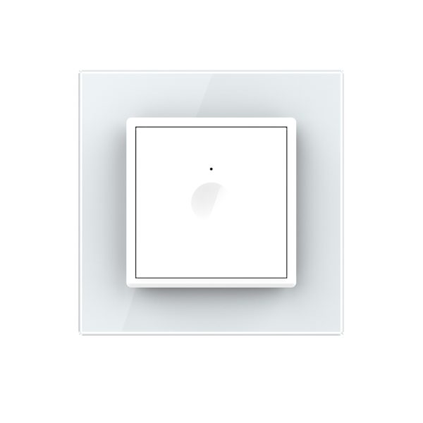 Intrerupator Simplu Cap Scara / Cruce Wi-Fi cu Touch LIVOLO – Serie Noua, Alb