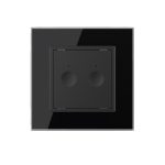 Intrerupator Draperie cu Touch LIVOLO cu Rama din Sticla, Protocol ZigBee