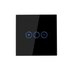 Intrerupator Simplu cu Variator cu Touch din Sticla LUXION, protocol Zigbee