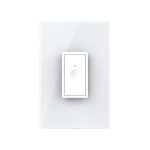 Intrerupator Simplu cu Touch Livolo cu Rama Din Sticla 1M, Zigbee – Serie Noua