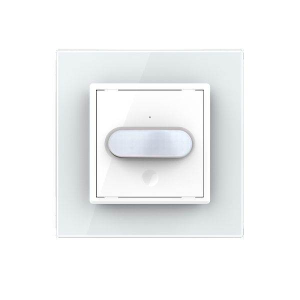 Senzor de Miscare PIR Livolo cu Rama din Sticla, Protocol ZigBee