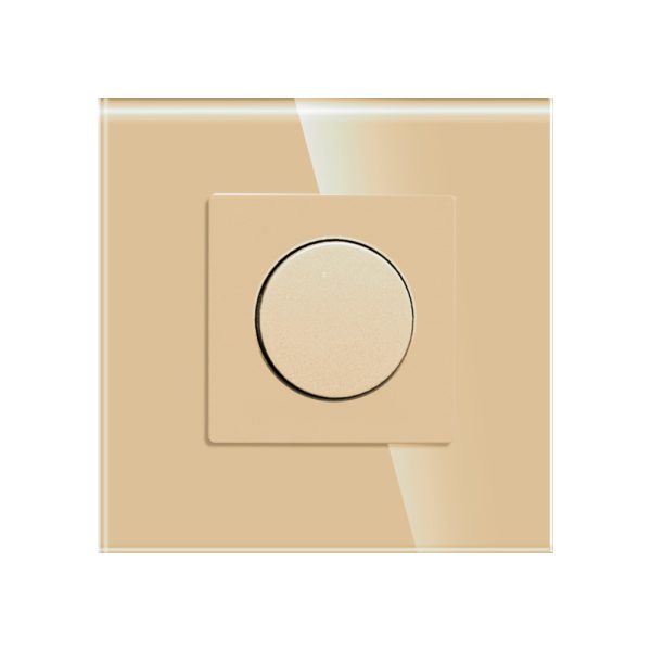 Intrerupator cu Variator Mecanic LUXION cu Rama din Sticla