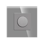 Intrerupator cu Variator Mecanic LUXION cu Rama din Sticla