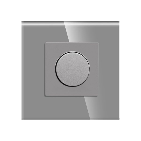 Intrerupator cu Variator Mecanic LUXION cu Rama din Sticla