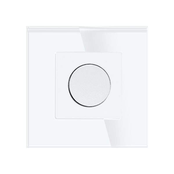 Intrerupator cu Variator Mecanic LUXION cu Rama din Sticla