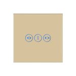 Intrerupator Draperie cu Touch din Sticla LUXION