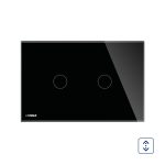 Intrerupator cu touch pentru draperie Livolo din sticla, Standard italian