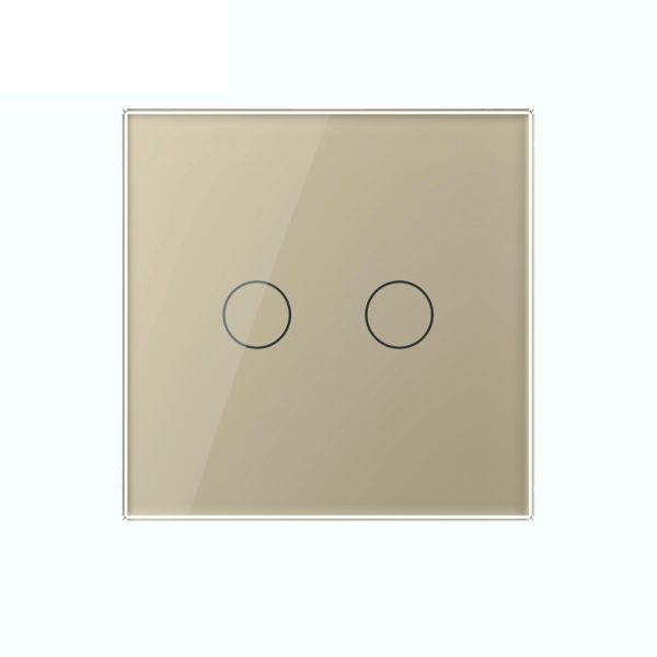 Intrerupator Dublu Cap Scara / Cruce cu Touch LIVOLO – Serie Noua