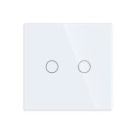 Intrerupator Dublu cu Touch din Sticla LUXION