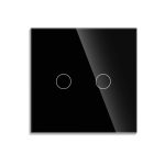 Intrerupator Dublu cu Touch din Sticla LUXION, 500W