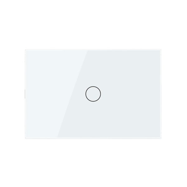 Intrerupator cap scara/cruce wireless cu touch Livolo din sticla – standard italian