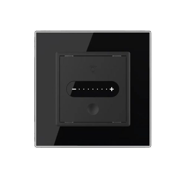Intrerupator Simplu cu Variator Livolo cu Rama din Sticla, ZigBee – Serie Noua