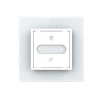 Intrerupator Simplu cu Variator Livolo cu Rama din Sticla, ZigBee – Serie Noua